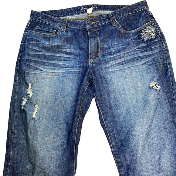 Kenneth Cole NY men’s straight leg blue Jeans Morni 36 x 30 - Picture 2 of 5